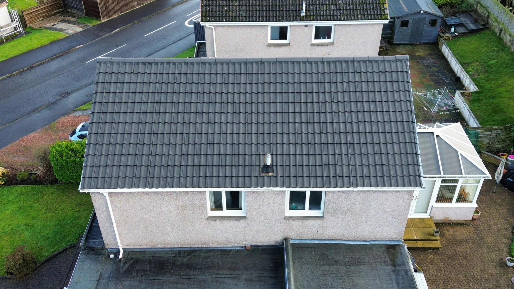 Roof protected for 15+ years