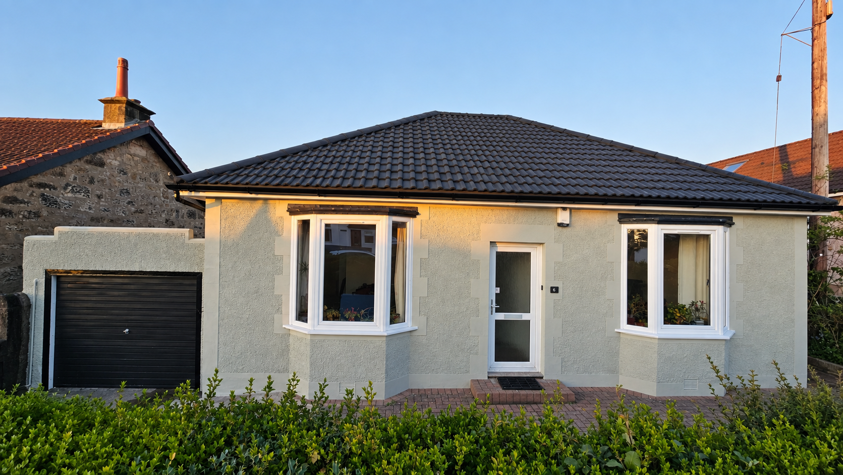 Coated roof & refreshed walls